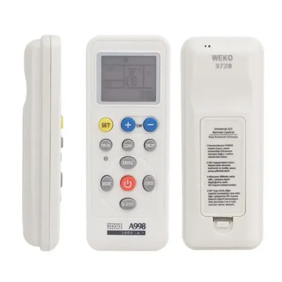 Tüm Markalarla Uyumlu Universal Akıllı Klima Kumandası resmi