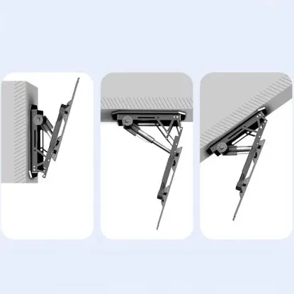 Powermaster PM-29675 Kumandalı Elektrikli Motorlu Akıllı Tavan TV Askı Aparatı (50-90 İnç) resmi