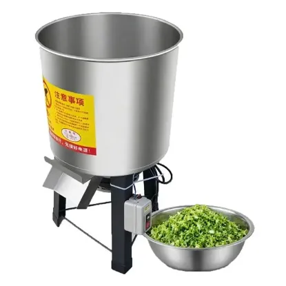 Sunup SN-29961 Profesyonel Elektrikli Hayvan Yemi Hazırlama Ot ve Sebze Parçalama Makinesi 1400W resmi