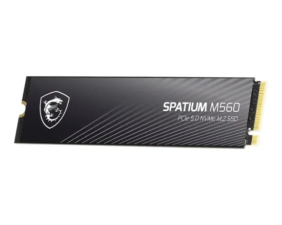 2TB MSI SPATIUM M560 PCIE 5.0 NVME M2 10300/8700MB/s resmi