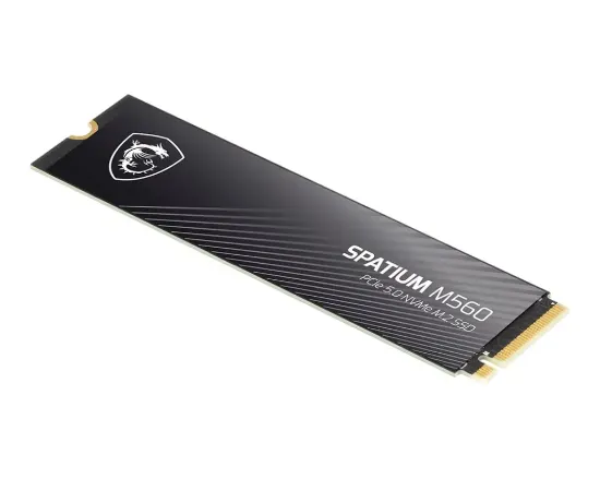 2TB MSI SPATIUM M560 PCIE 5.0 NVME M2 10300/8700MB/s resmi