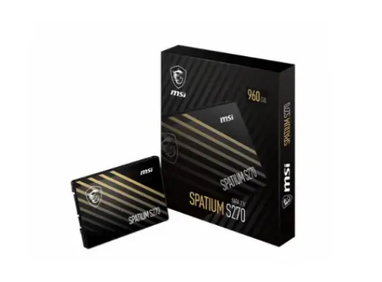 240GB MSI SSD SPATIUM S270 SATA 2.5 500/400MB/s resmi
