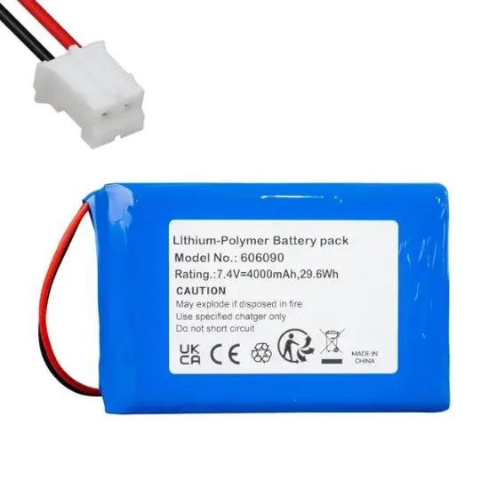 Powermaster PM-25227 7.4 Volt - 4000 mAh Polimer Li-ion Uydu Bulucu Yedek Batarya (606090) resmi