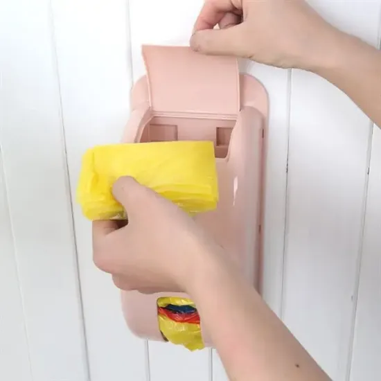 Sunup SN-27113 Duvara Monteli Çöp Poşeti Saklama Kutusu                                              resmi