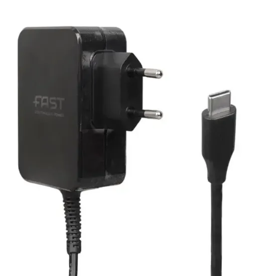 Fast CSADP018 3.25A 65W TYPE-C USB-C Notebook Adaptör 5V/9V/12V/15V/20V DC Universal 100-240V AC resmi