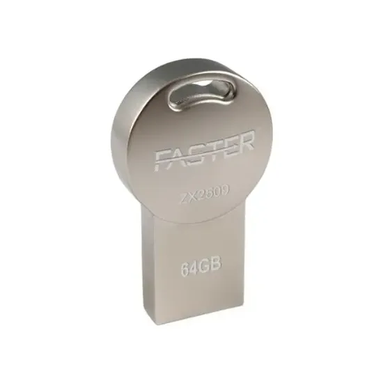Faster 64 Gb Metal USB Flash Bellek resmi