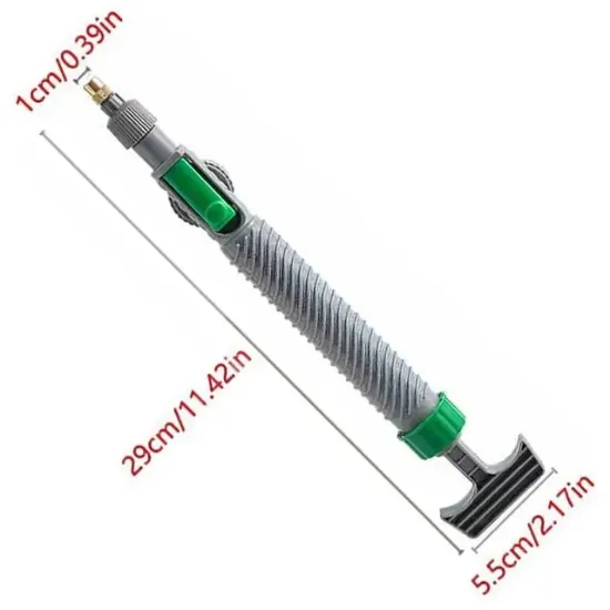 Sunup SN-24910 Ayarlanabilir Basınçlı Su Köpük Püskürtme Başlığı (Tüm Pet Şişelere Uyumlu) resmi