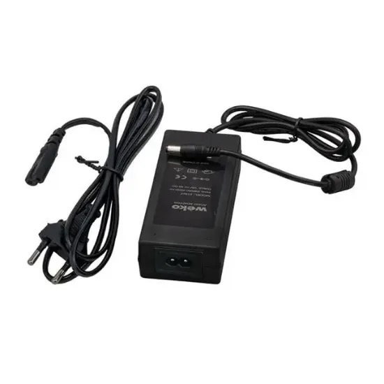 Weko 12 Volt - 5 Amper Plastik Kasa Masaüstü Adaptör 5.5*2.5 Uçlu resmi