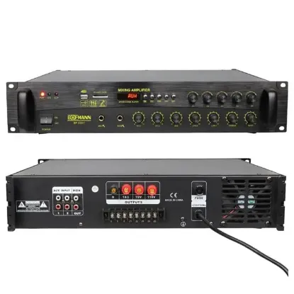 Bofmann BF-505T 500W USB/SD/Bluetooth Hat Trafolu 5 Bölgeli Mixer Amfi resmi