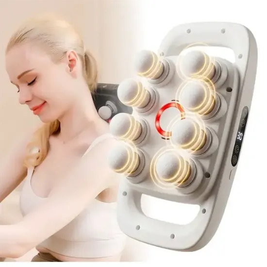 Powermaster PM-29678 Multi-Foksiyonel 8 Başlıklı Profesyonel Selülit Giderici ve Derin Doku Masaj Aleti resmi