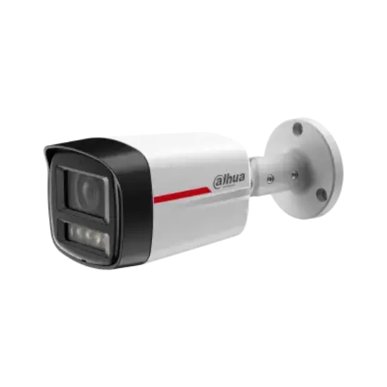 DAHUA IPC-HFW2449TL-S-LED-0208B-PRO 4MP 2.8MM FULLCOLOR SESLI IP BULLET KAMERA resmi