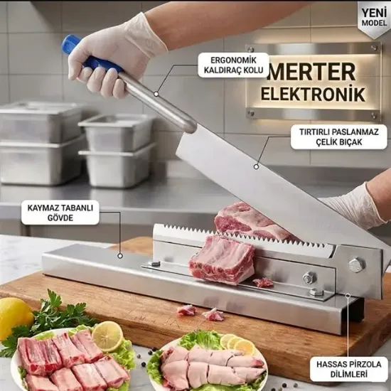 Sunup SN-29958 Profesyonel Manuel Et ve Kemik Kesme Dilimleme Aleti resmi