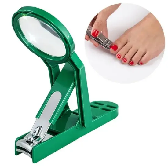 Sunup SN-29130 Büyüteçli Ayak Tırnak Makası 15mm Geniş Ağızlı Hassas Kesim Aparatı resmi