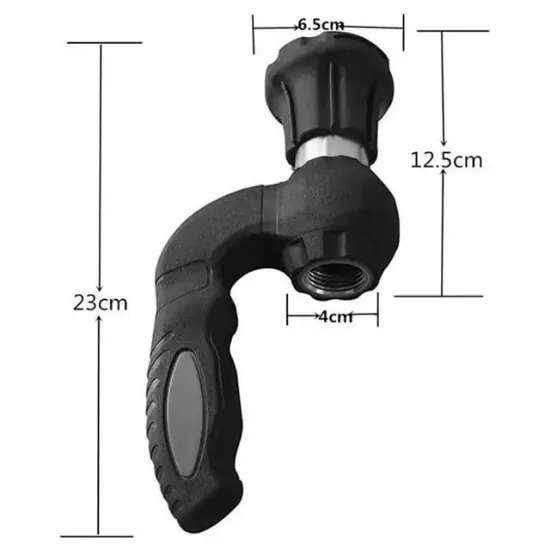 Sunup SN-29312 Mighty Blaster İtfaiyeci Tipi Ayarlanabilir Yüksek Basınçlı Bahçe Sulama Tabancası resmi