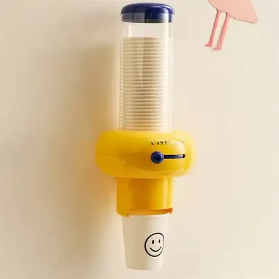 Sunup SN-29919 Kendinden Yapışkanlı Plastik - Karton Bardak Tutucu Dispenseri resmi