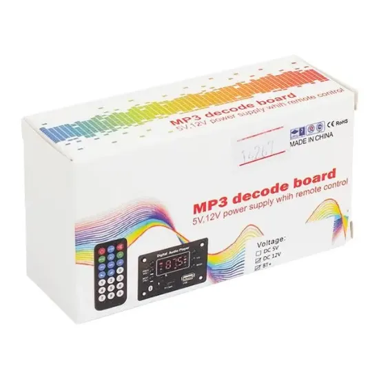 Magicvoice USB-SD-Bluetooth-Aux Kumandalı Oto Teyp Çevirici MV-016B resmi