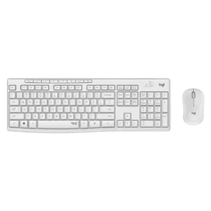 Logitech MK295 Q Tr Beyaz Kablosuz Klavye Mouse Set resmi