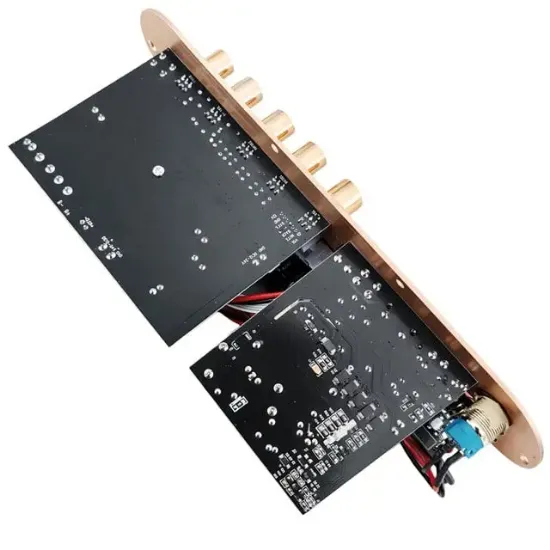 Magicvoice D90 2.1 Kanal 200W Profesyonel Amfi Kartı Bluetooth USB RCA Subwoofer Kontrollü resmi