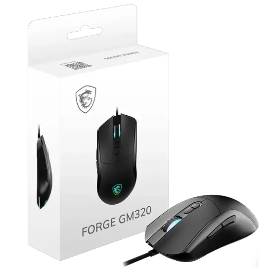 MSI FORGE GM320 GAMING MOUSE resmi