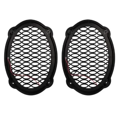 Poke PK-5052 Oval Hoparlör Kapağı Turuncu LED Sabit (2'li Paket) resmi