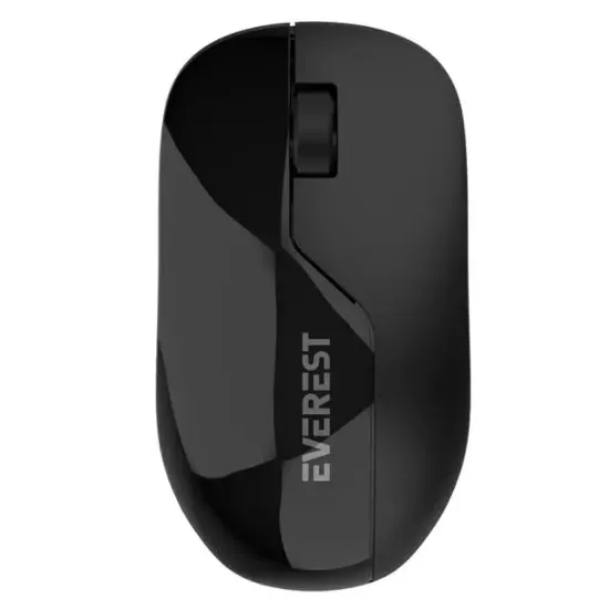 Everest SMW-973 USB Siyah 2.4Ghz 1200DPI Kablosuz Optik Mouse 5 Metre Menzilli resmi