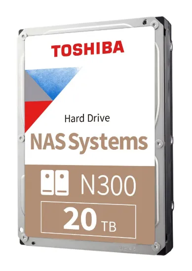 20TB TOSHIBA N300 7200RPM SATA 512MB HDWG62AUSZVA resmi