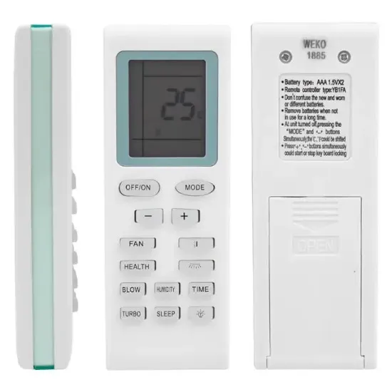 Beko  BK 2600 - Gree YB1FA Klima Kumandası resmi