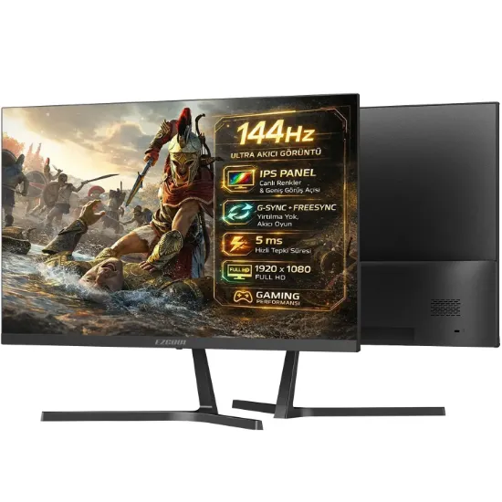 27 EZCOOL CORP EZP24 144HZ 5MS IPS MONITÖR ( Sıfır Ölü Piksel Garantili) resmi