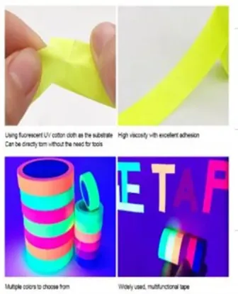 Sunup SN-24881 Kendinden Yapışkanlı Kesilebilir Dekoratif UV Neon DIY Bant resmi