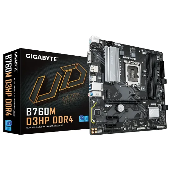 GIGABYTE B760M D3HP DDR4 VGA HDMI DP USB MATX 1700P  resmi