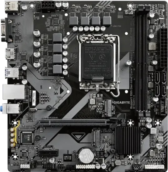GIGABYTE B760M H DDR5 HDMI VGA MATX 1700P resmi
