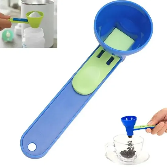  Sunup SN-29959 Kaydırmalı Ayarlı 2in1 Mutfak Ölçü Kaşığı  resmi