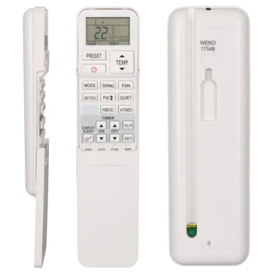 Toshiba RAS-B10N3KV2-E / RC-WH-TA14NE Sürgülü Klima Kumandası resmi