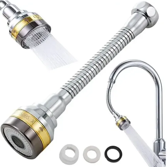 Sunup SN-29319 Üç Kademe Hız Ayarlı Su Akış Kontrollü Musluk Başlığı resmi