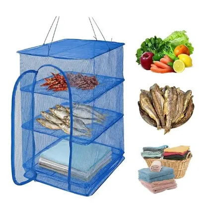 Sunup SN-29685 Sinek Geçirmez Sebze Meyve Ve Balık Kurutma Filesi resmi