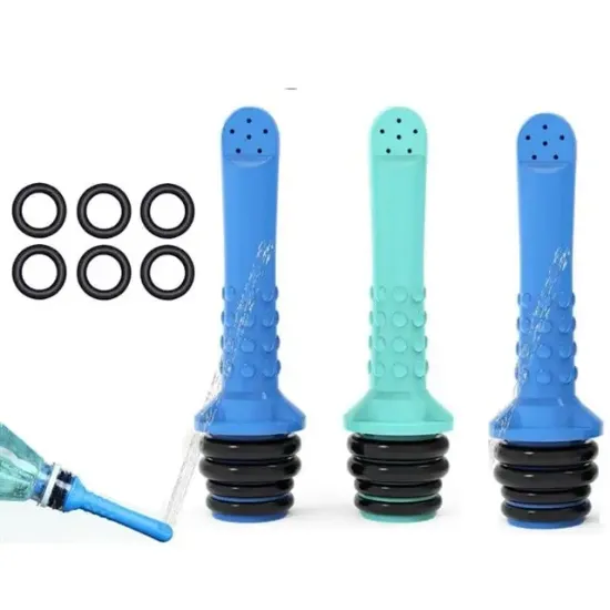 Sunup SN-37729 Pratik 21-25Mm Seyahat-Kamp Tipi 3'lü Tuvalet Temizlenme Taharet Nozzle         resmi