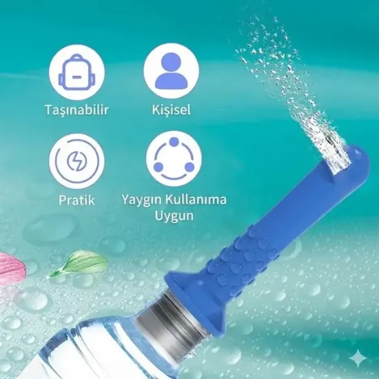 Sunup SN-37729 Pratik 21-25Mm Seyahat-Kamp Tipi 3'lü Tuvalet Temizlenme Taharet Nozzle         resmi