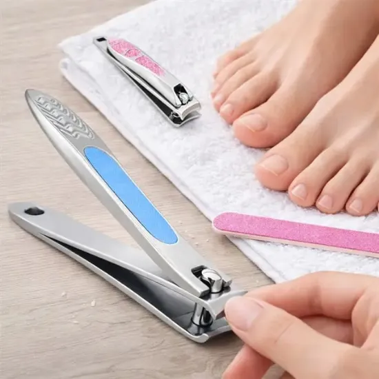 Sunup SN-29307 Profesyonel Ergonomik 73 Mm Paslanmaz Çelik El Ayak Tırnak Makası                     resmi