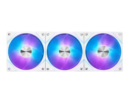 MSI MPG EZ120 ARGB WHITE-3W 3IN1 BEYAZ KASA FANI resmi