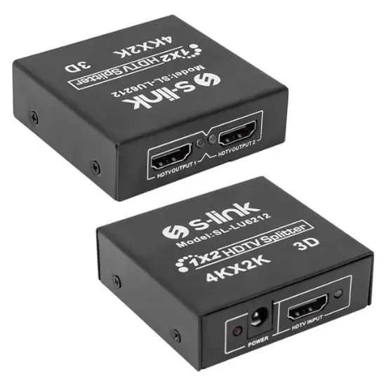 S-Link SL-LU6212 2 Port 4K-2K HDMI Dağıtıcı resmi