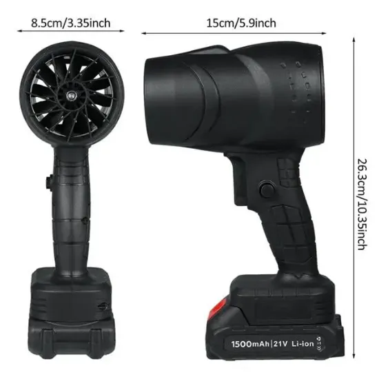 PowerMaster PM-26235 48V Mini Jet Turbo Hava Üfleyici Fan resmi