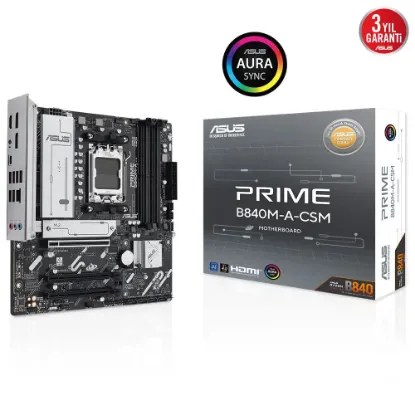 ASUS PRIME B840M-A-CSM AMD  mATX ANAKART resmi