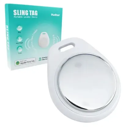 Powermaster PM-27092 Sling Air Tag Apple Find My Uyumlu Akıllı Takip Cihazı Global Konumlandırma resmi