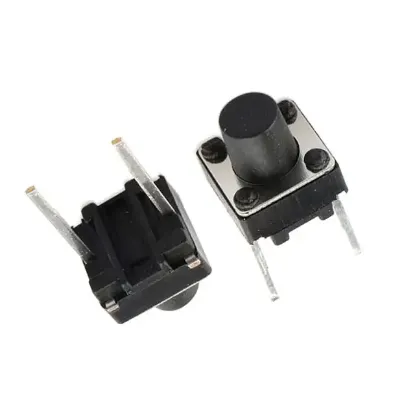 PowerMaster Tact Switch Şaseli 6x6x3.5 Mm 2 Bacak IC-200A C9 Buton resmi