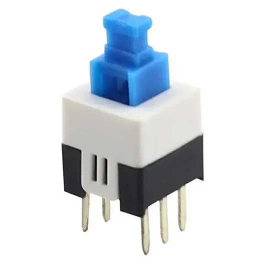 Tactile Push Buton Switch 8x8 Mm 6 Bacaklı resmi
