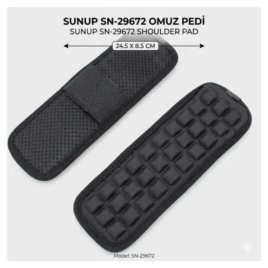 Sunup SN-29673 Çanta Askı Omuz Destek Pedi 33x8.8Cm resmi