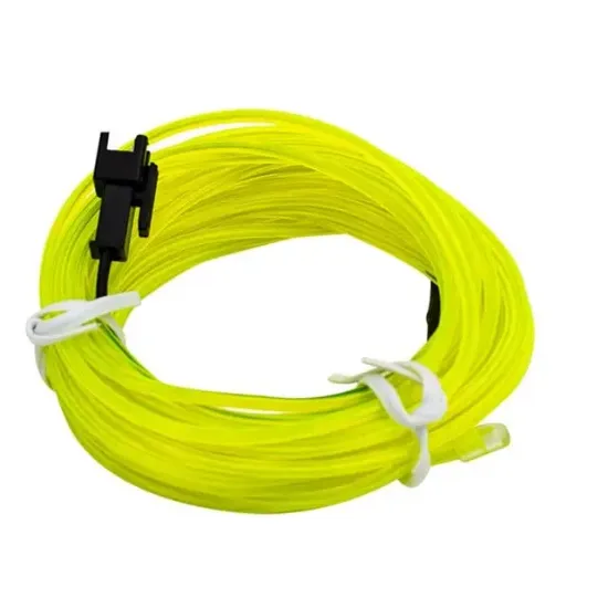 Powermaster 5 Metre 5 Volt USB Adaptörlü Neon Parlak (Florasan) Yeşil İp Aydınlatma PM-6083 resmi