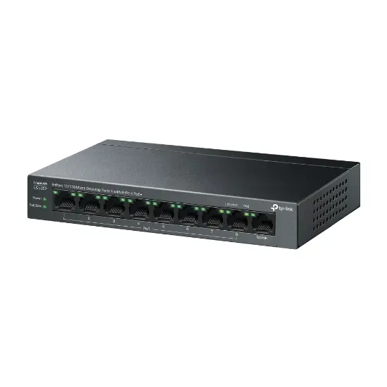 TP-LINK LS109P 9PORT 10/100 POE SWITCH resmi