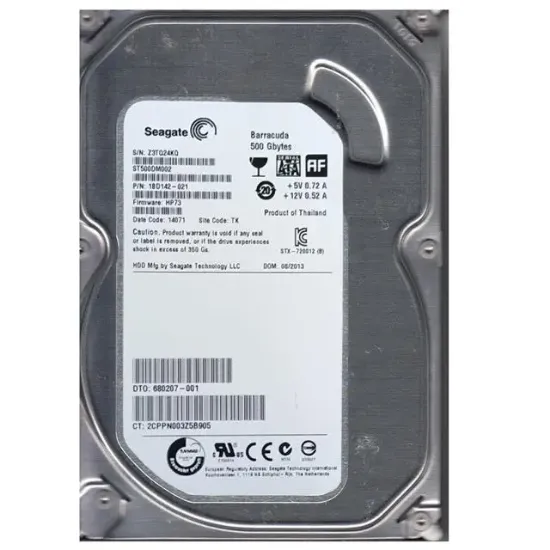 Seagate ST500DM002 ST 500 Gb Sata Harddisk Refresh resmi