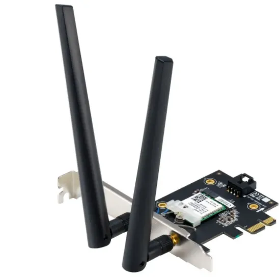 ASUS PCE-BE6500 WIFI7 PCI-E BLUETOOTH KABLOSUZ ADAPTÖR resmi